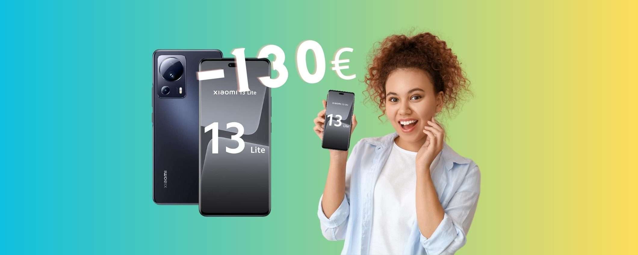 Xiaomi 13 Lite a 130€ in MENO: medio gamma a prezzo WOW