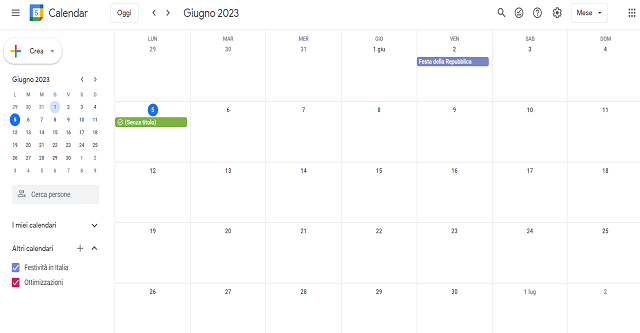 Google Calendar 