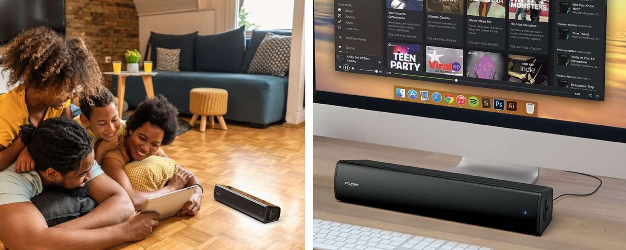 Soundbar Creative Stage Air V2: a soli 39€ è l'AFFARE del giorno