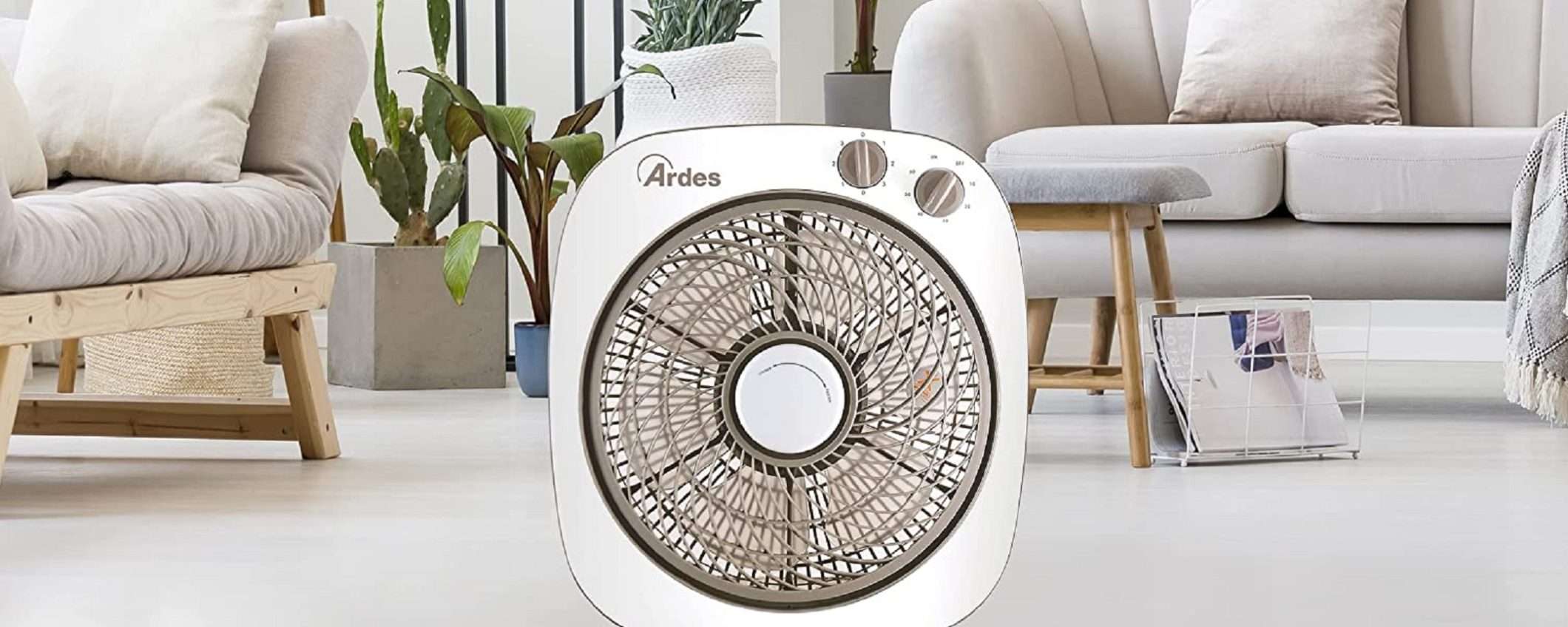 Ventilatore Ardes: con soli 16€ rinfrescherete la vostra casa