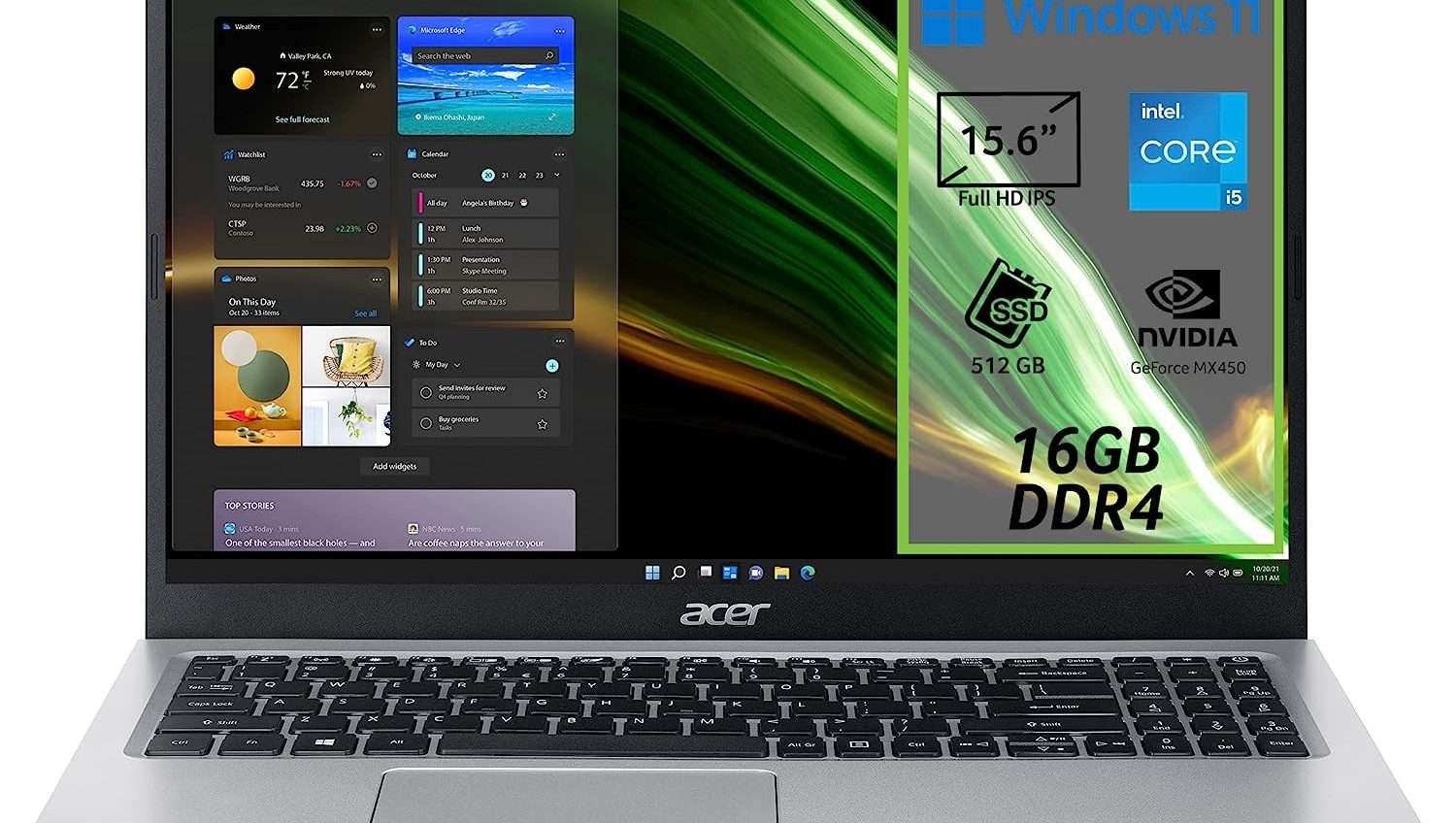 Acer Aspire 5 in offerta su Amazon: Windows 11, Intel Core i5 e 8GB di RAM ad un ottimo prezzo