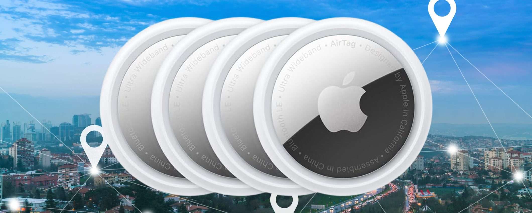 Apple AirTag: la confezione da 4 a soli 99€