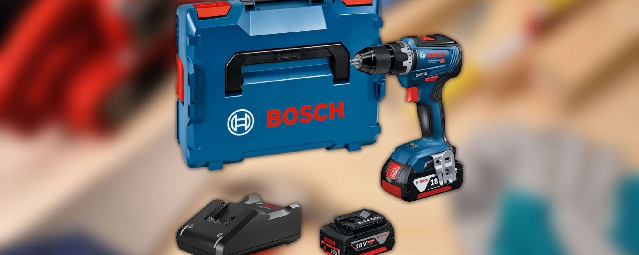 Avvitatore a batteria Bosch Professional: sconto FOLLE su Amazon (-33%)