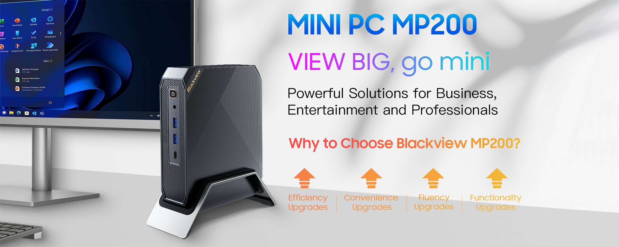 A breve il nuovo MiniPC Blackview MP200: potenza e portabilità unite in un unico dispositivo