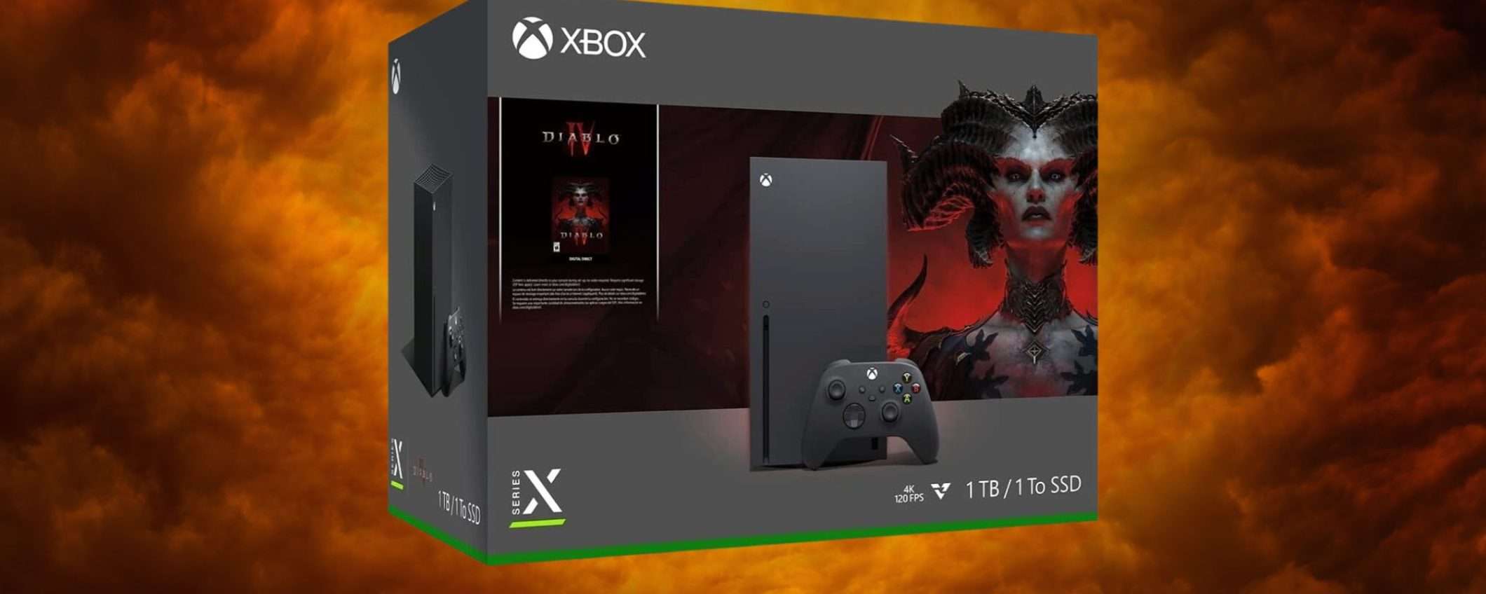 Xbox Series X con Diablo 4 in offerta: vai all'inferno con uno sconto paradisiaco