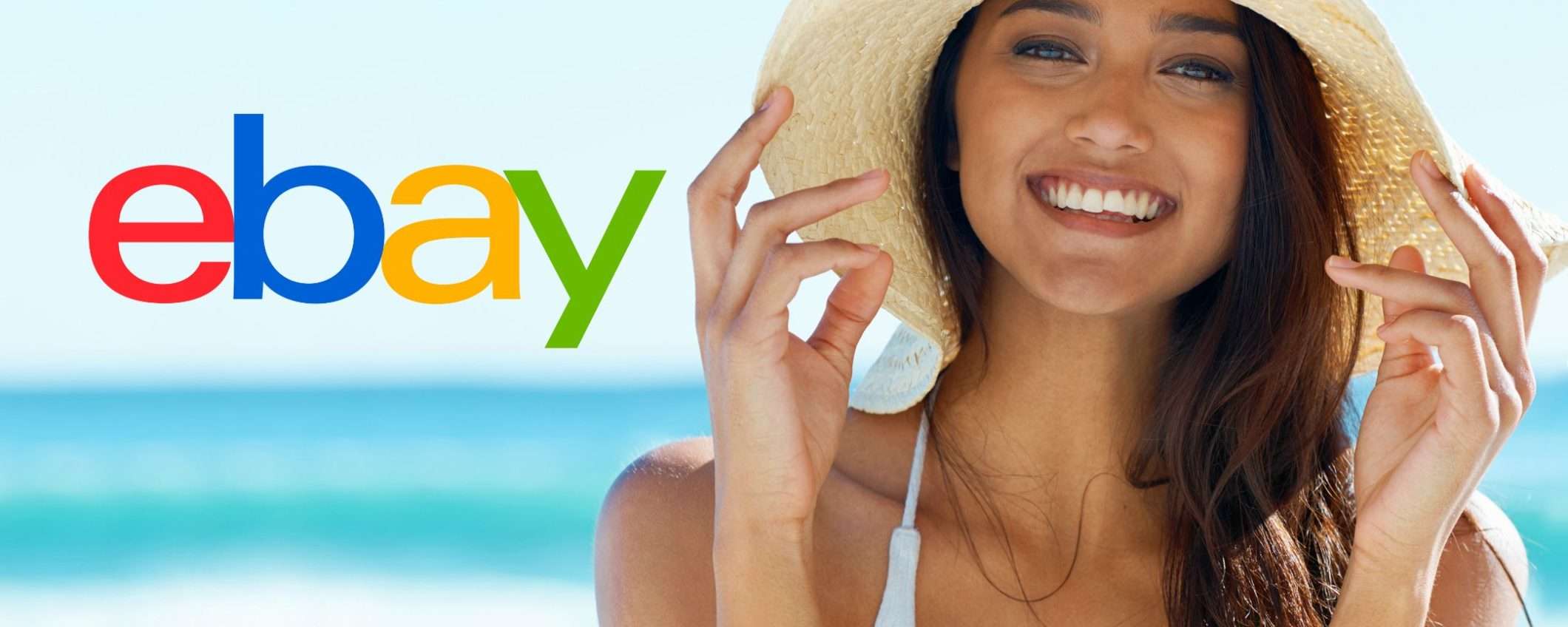 Su eBay comincia l'estate: sconti extra fino a 200 euro con il coupon estivo