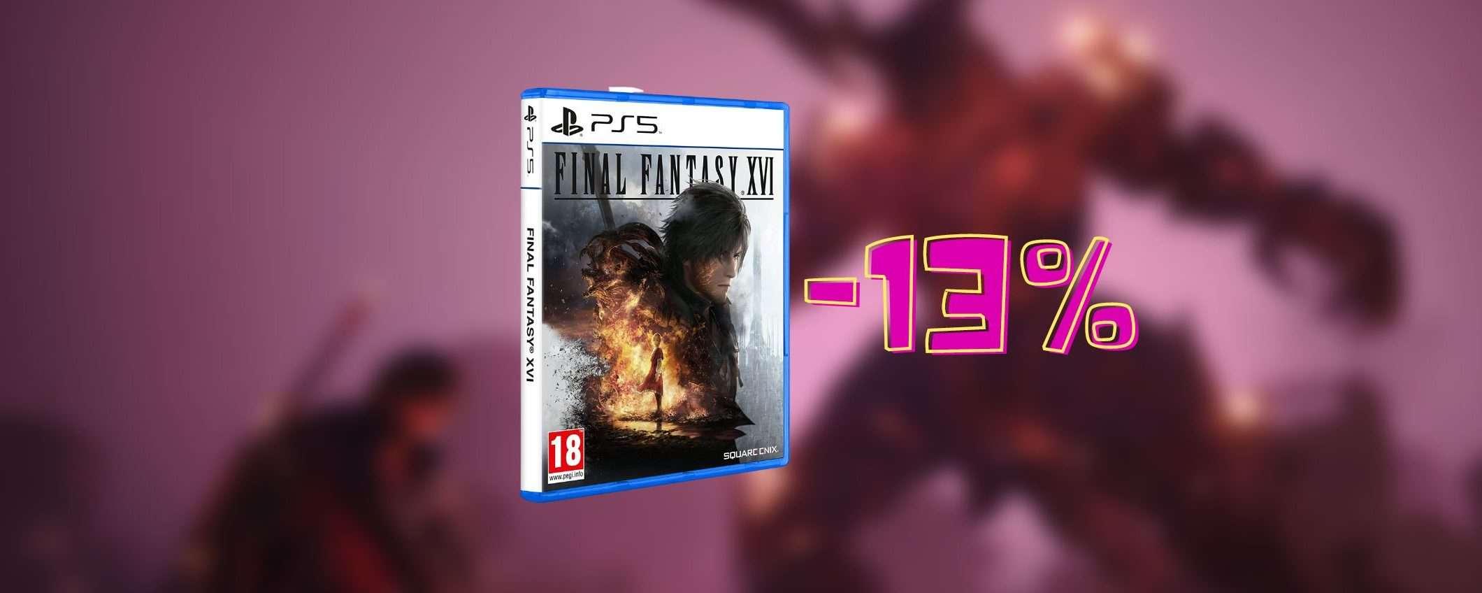 Final Fantasy 16: INCREDIBILE, è già in offerta su Amazon