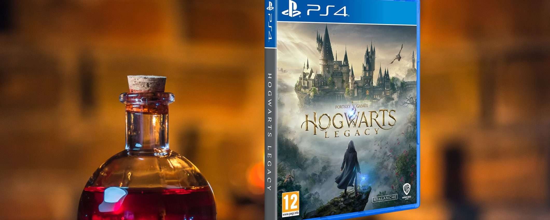 Hogwarts Legacy per PS4 in offerta: vivi la magia con 20€ di sconto