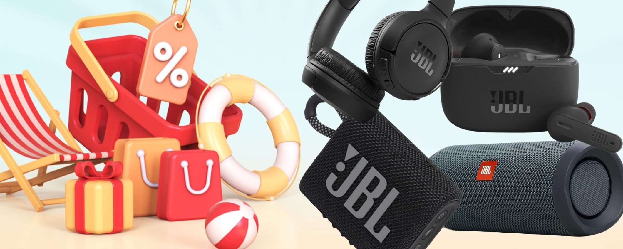 JBL su Amazon, è SVENDITA TOTALE: tanti prodotti premium a partire da 29€