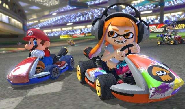 Mario Kart 8 Deluxe gameplay