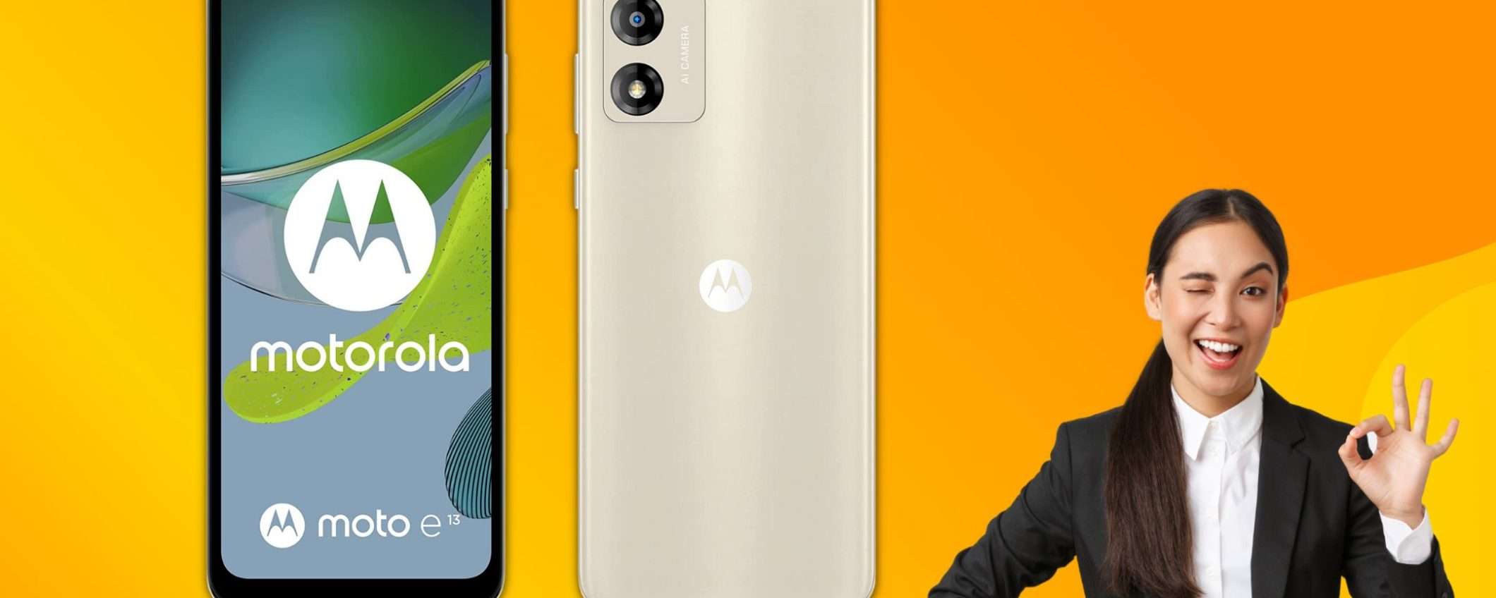 Motorola moto e13: la batteria dura DUE GIORNI e lo paghi solo 99€