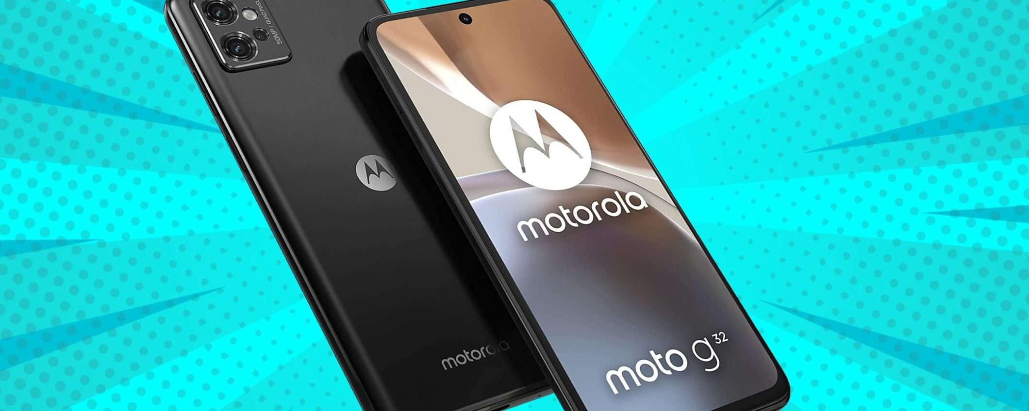 Motorola moto g32 a 121€ è un REGALO: 50MP, display 90Hz, batteria 5000 mAh