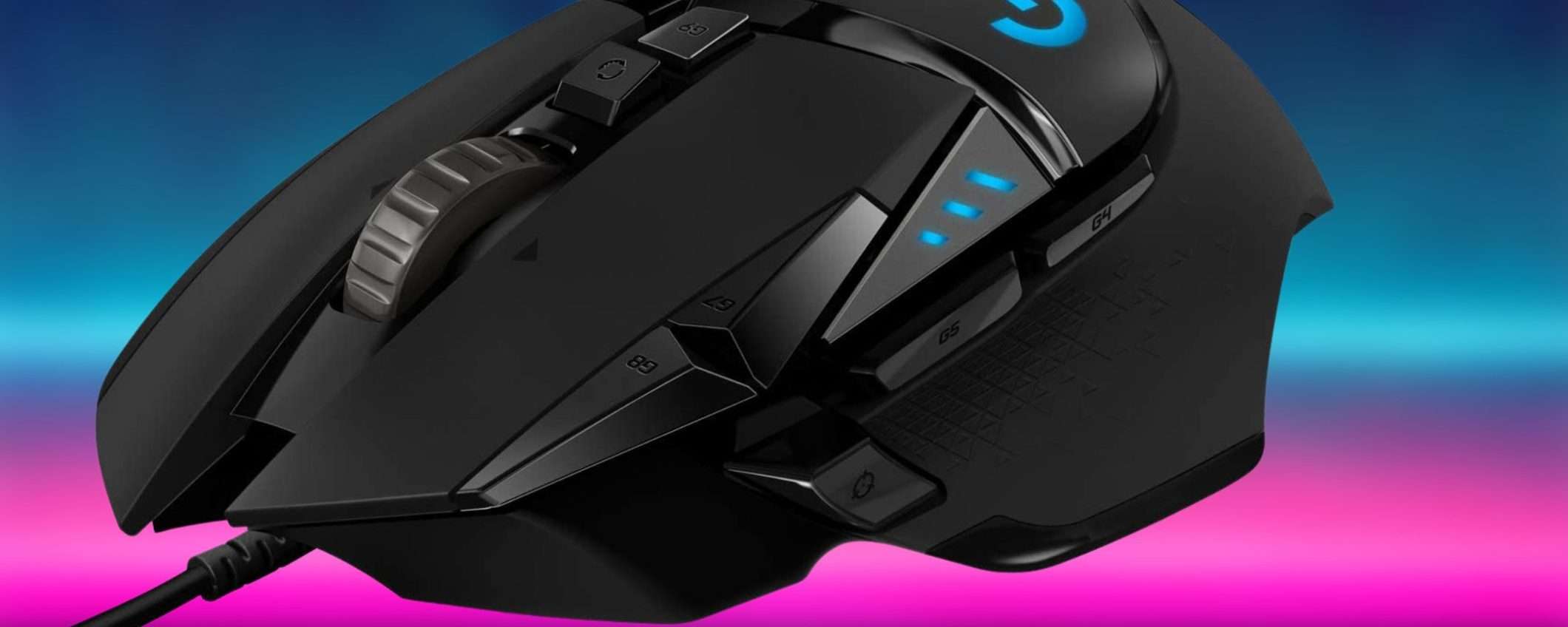 Logitech G502 Hero: un SUPER mouse da gaming ad un prezzo SHOCK (-52%)