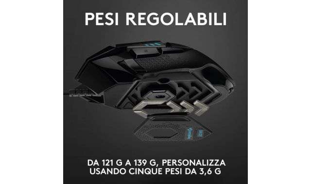 Pesi regolabili mouse da gaming