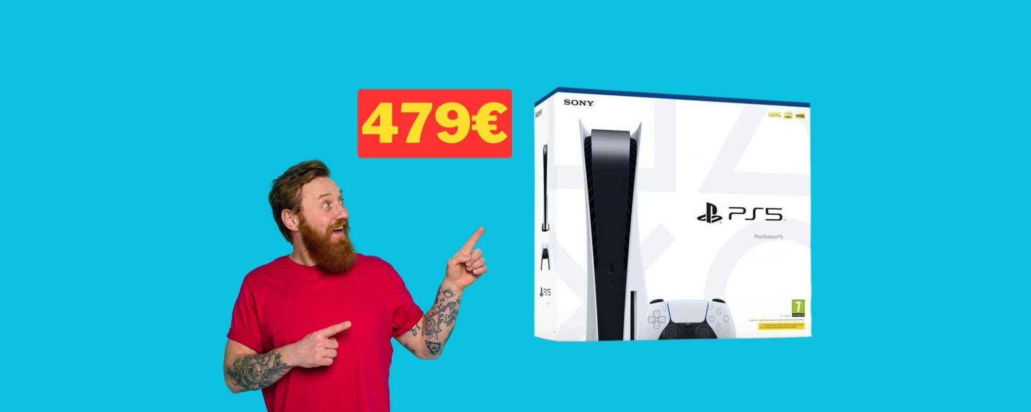 PlayStation 5 a 479 euro: L'AFFARE DEL SECOLO è su eBay