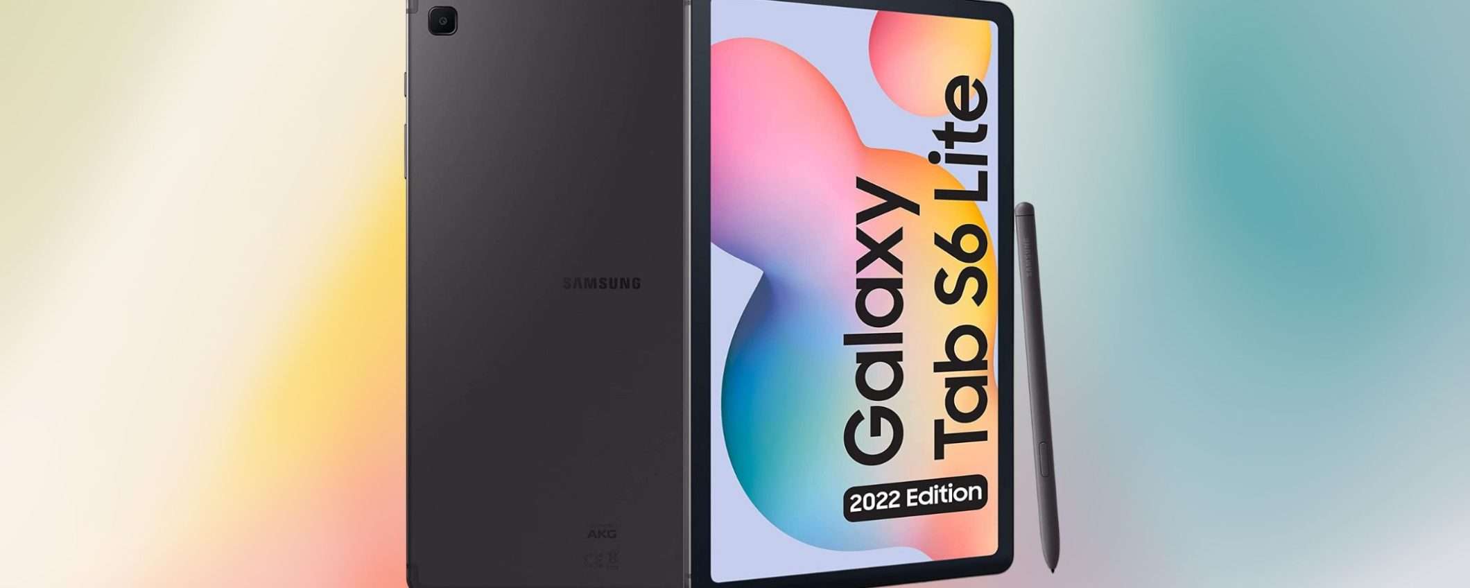 Samsung Galaxy Tab S6 Lite: un'offerta imperdibile su Amazon (-36%)