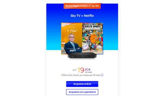 Vuoi riavere Netflix? L'occasione te la regala Sky, con una sorpresa