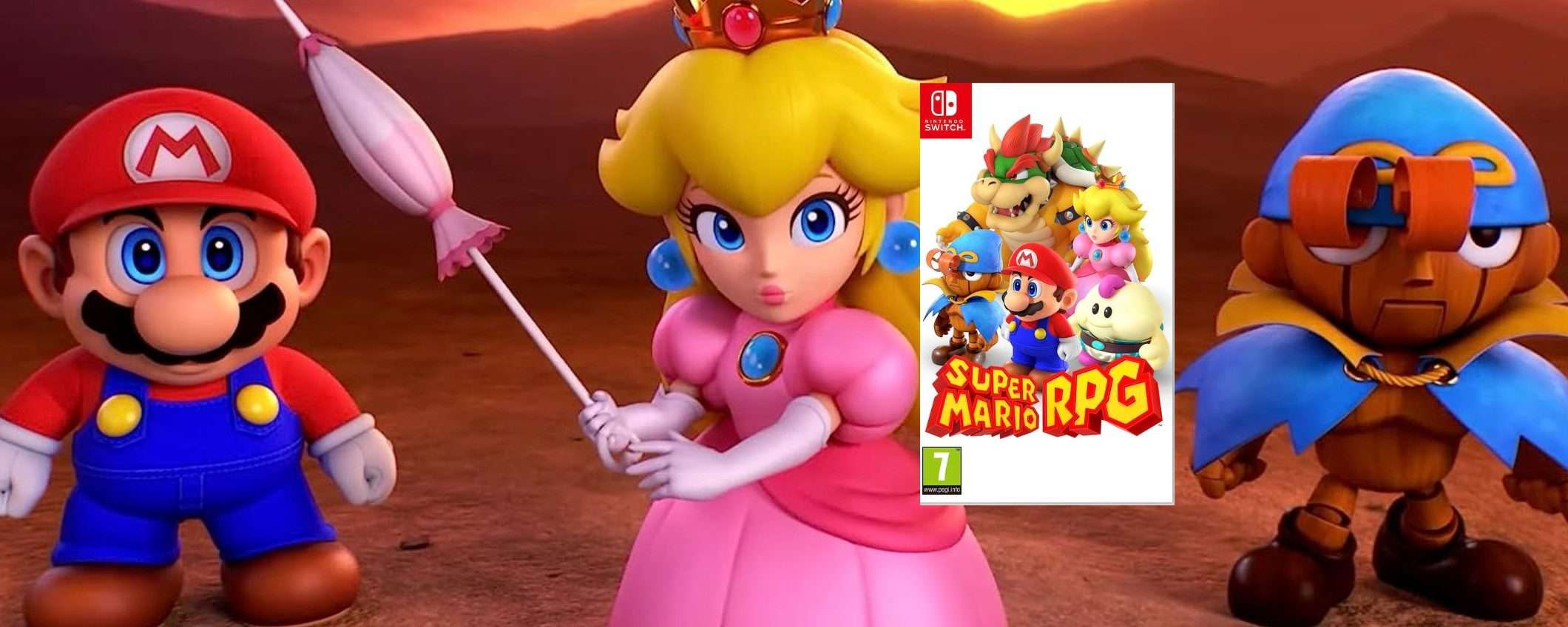 Super Mario RPG: il remake per Switch in preordine su Amazon