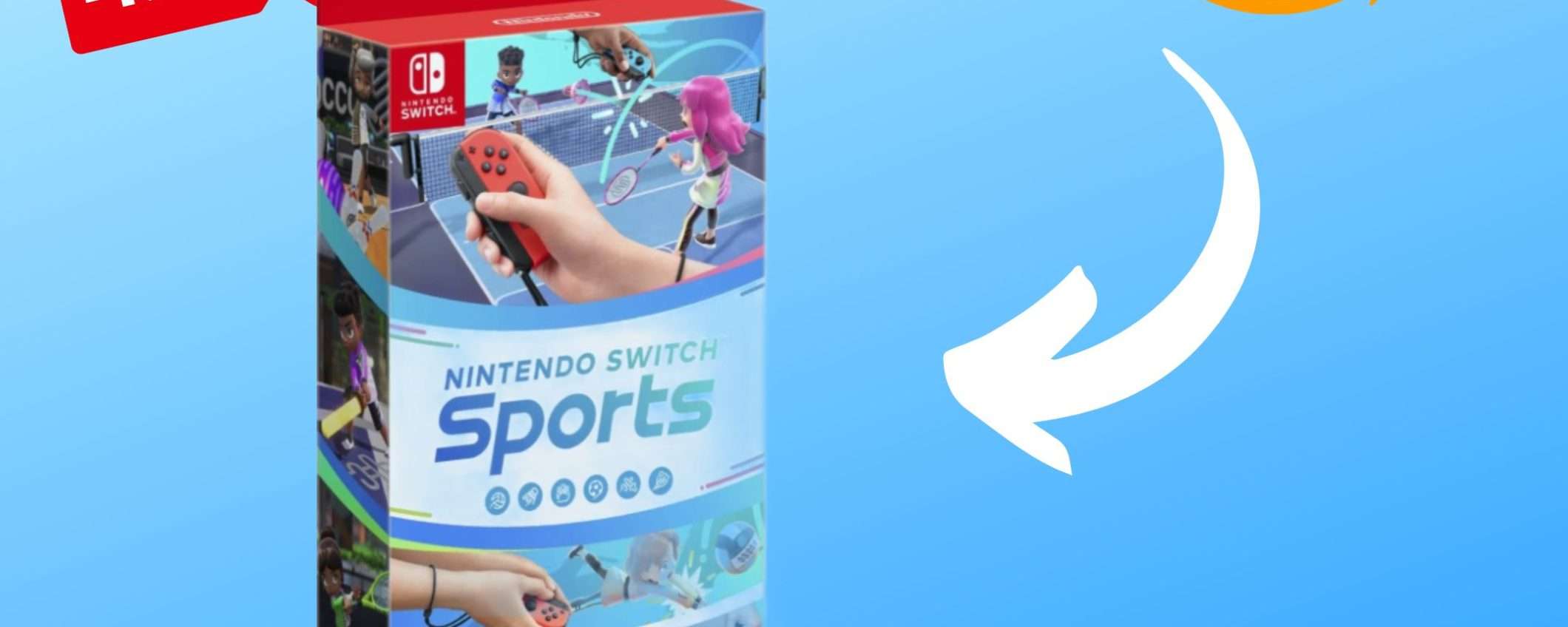 Nintendo Sports: sconto esagerato per il gioco per tutta la famiglia (-17%)