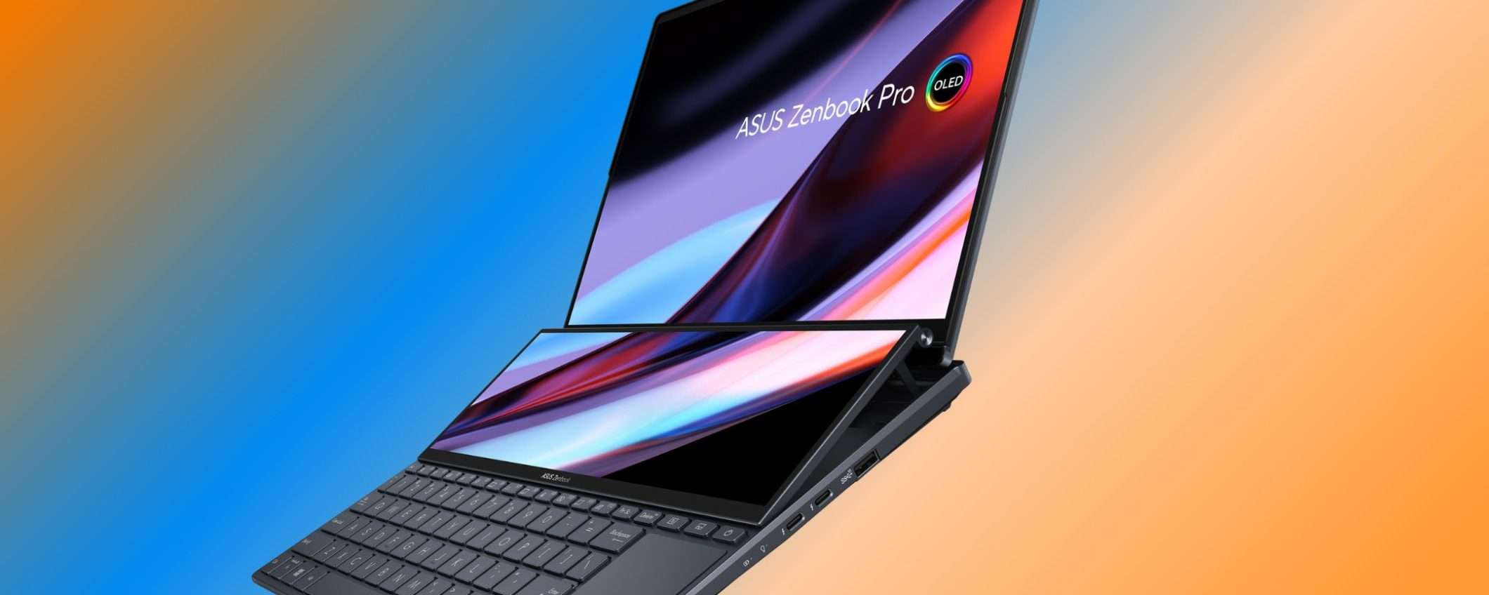 Asus Zenbook Pro Duo 14 OLED: il PC più incredibile che ci sia per i grafici, OGGI a meno di 1900€