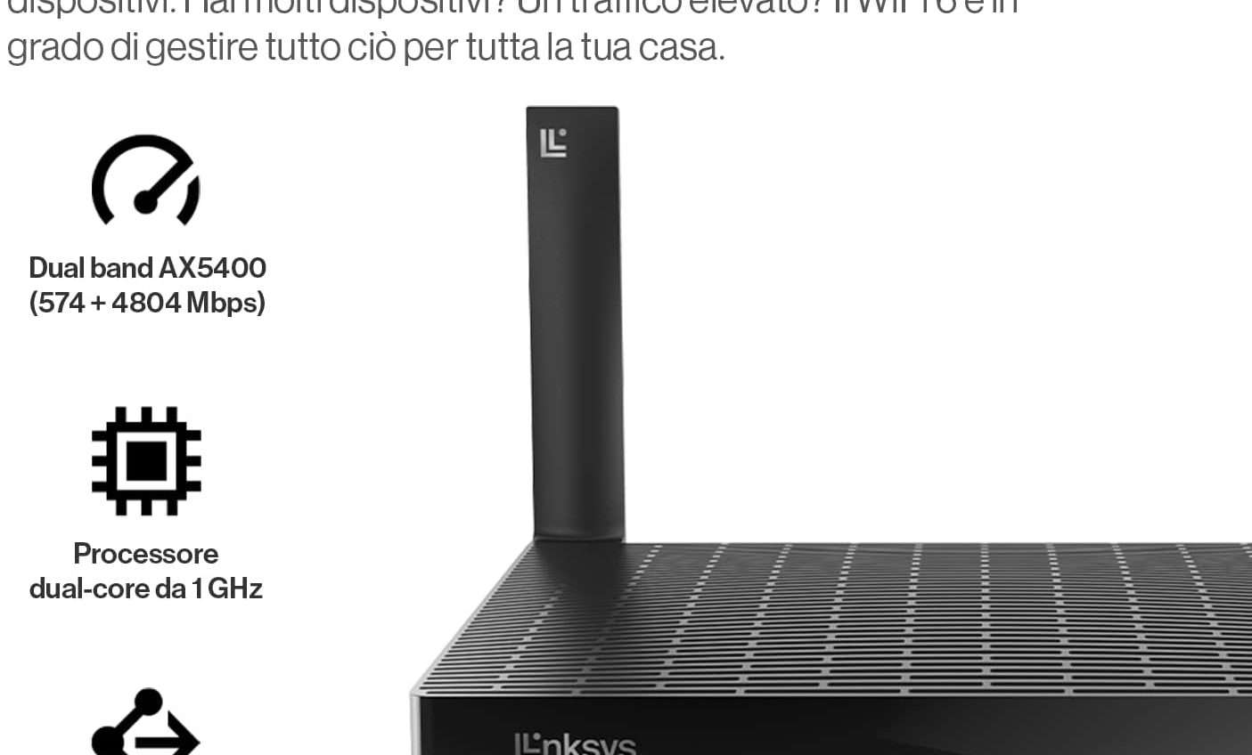 Linksys Hydra Pro 6, Wi-Fi Mesh fino a 250m2 in super offerta, ma solo per pochissimo