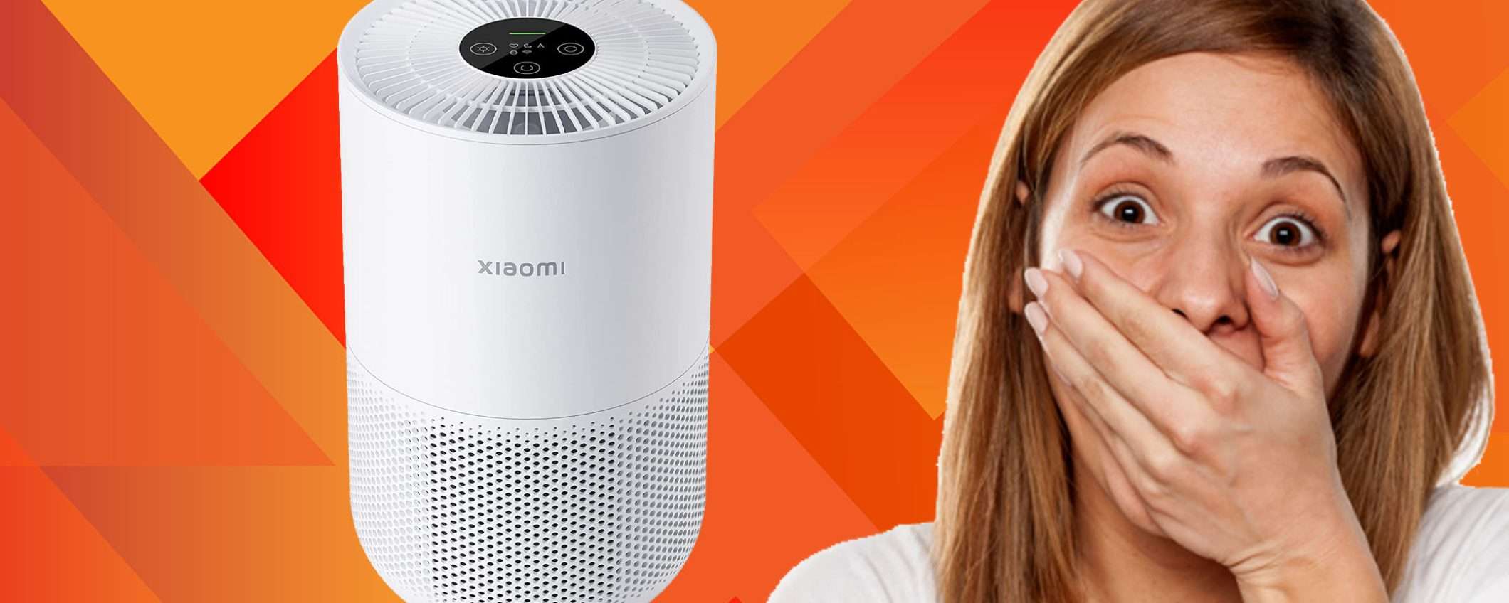 Xiaomi Smart Air Purifier Compact scontato del 43%: FOLLIA Amazon