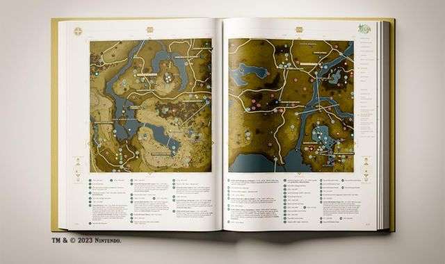 Zelda Tears of The Kingdom mappa Hyrule