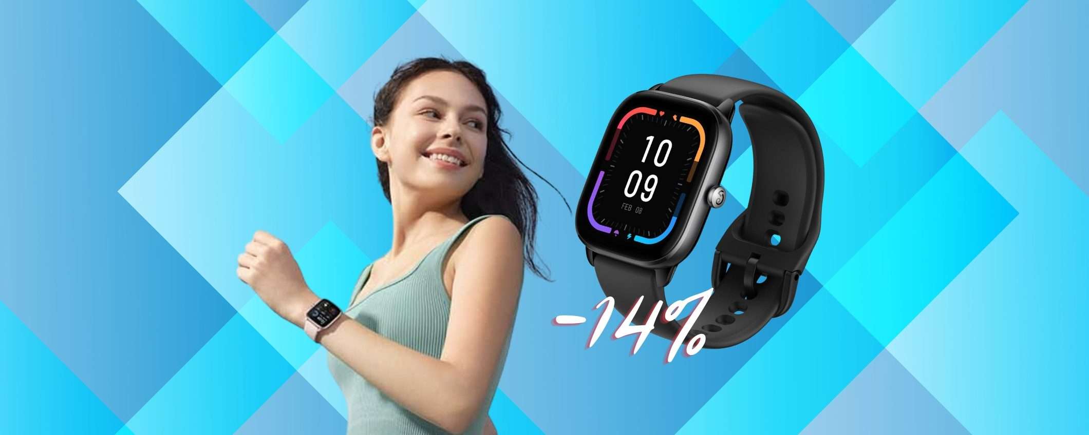 Amazfit GTS 4 Mini: lo smartwatch delle meraviglie a un OTTIMO prezzo