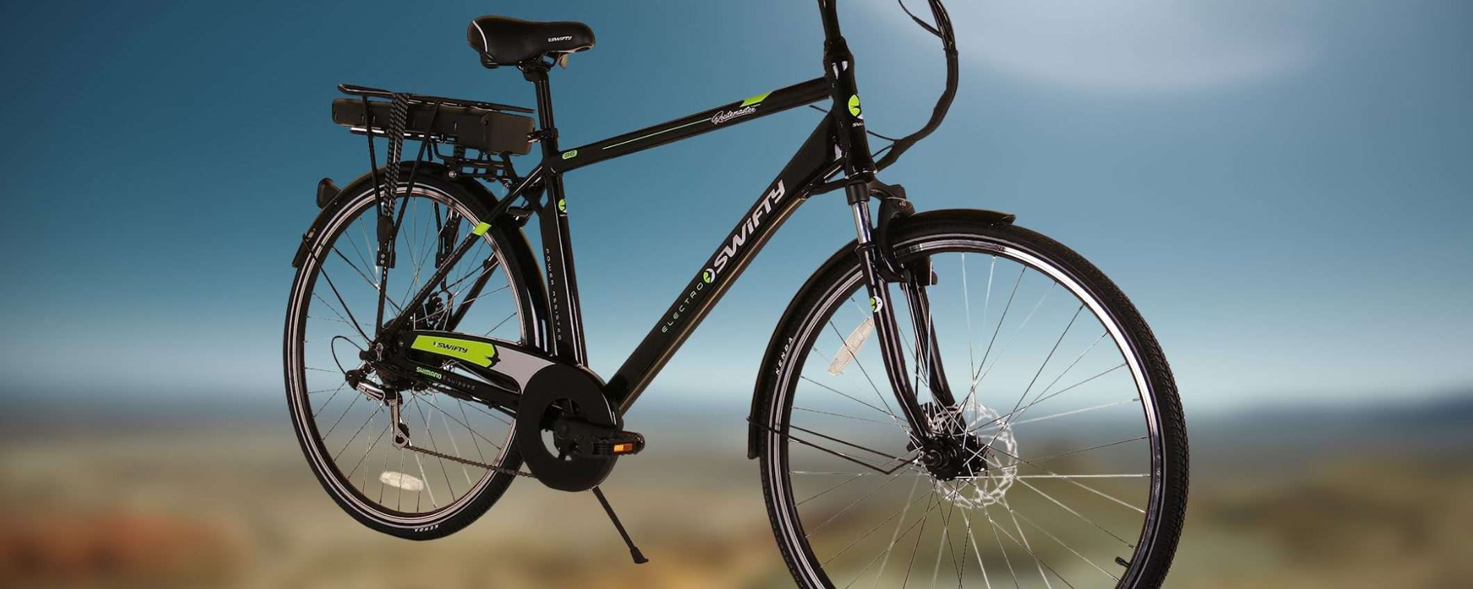 Bicicletta elettrica quasi a metà prezzo su Amazon: occasione WOW (-44%)