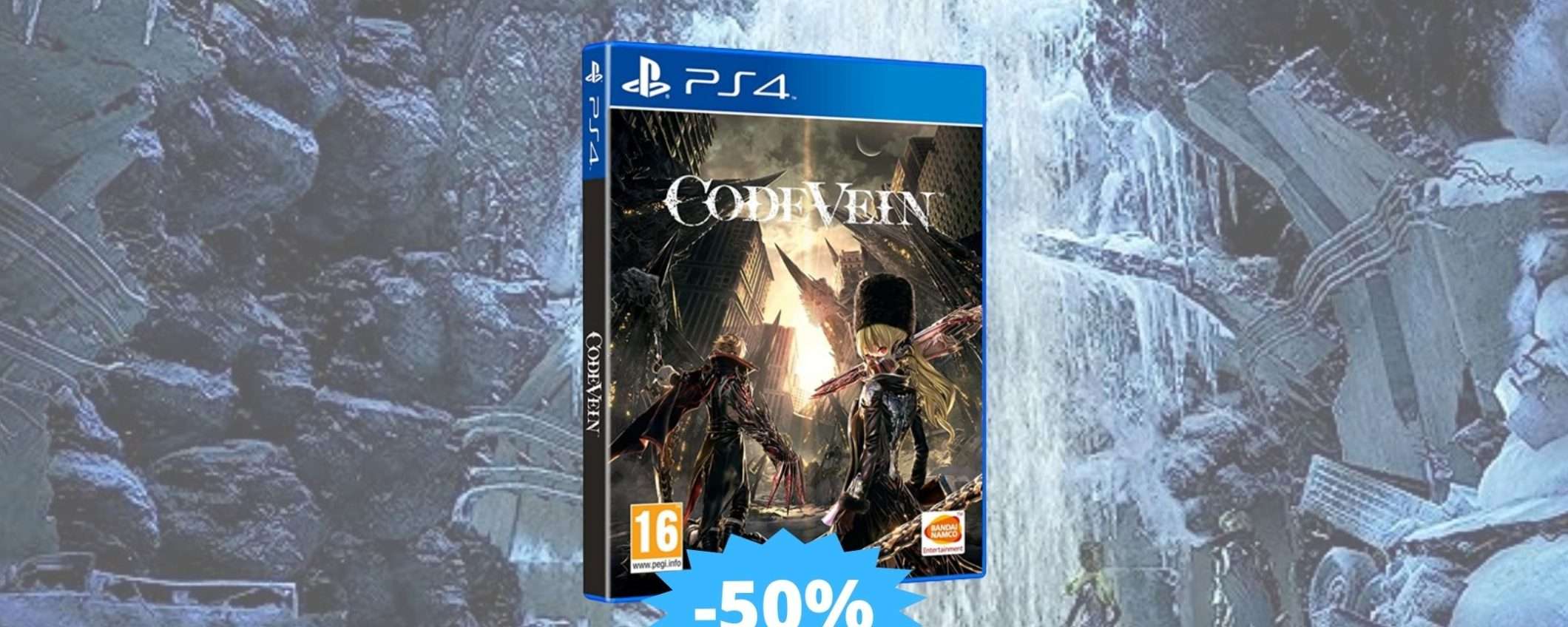 Code Vein PS4: l'epica avventura anime, in sconto del 50% su Amazon