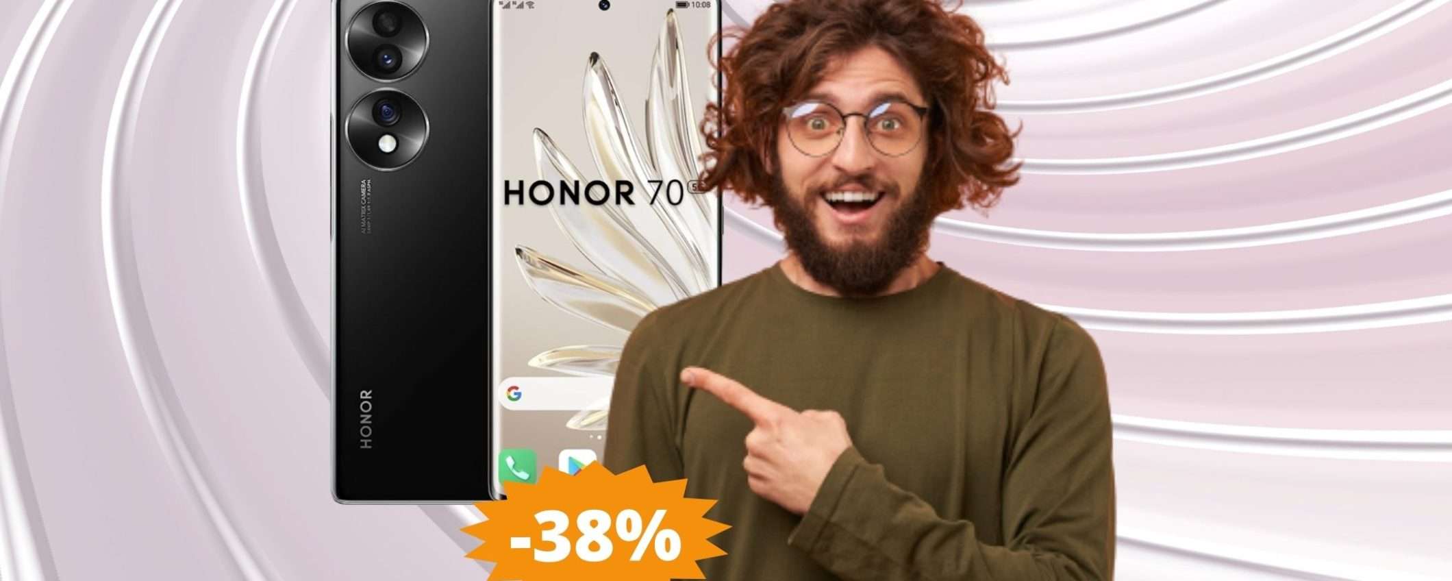 Honor 70: l'eccezionale medio gamma in MEGA sconto su Amazon