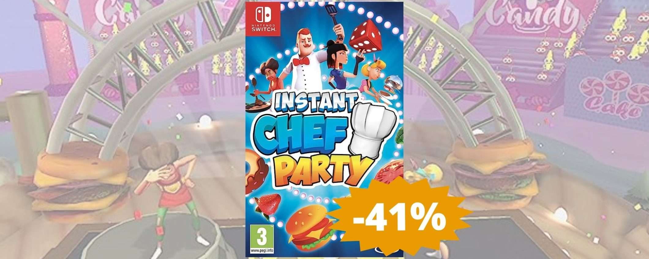 Instant Chef Party: puro divertimento per Nintendo Switch (-41%)