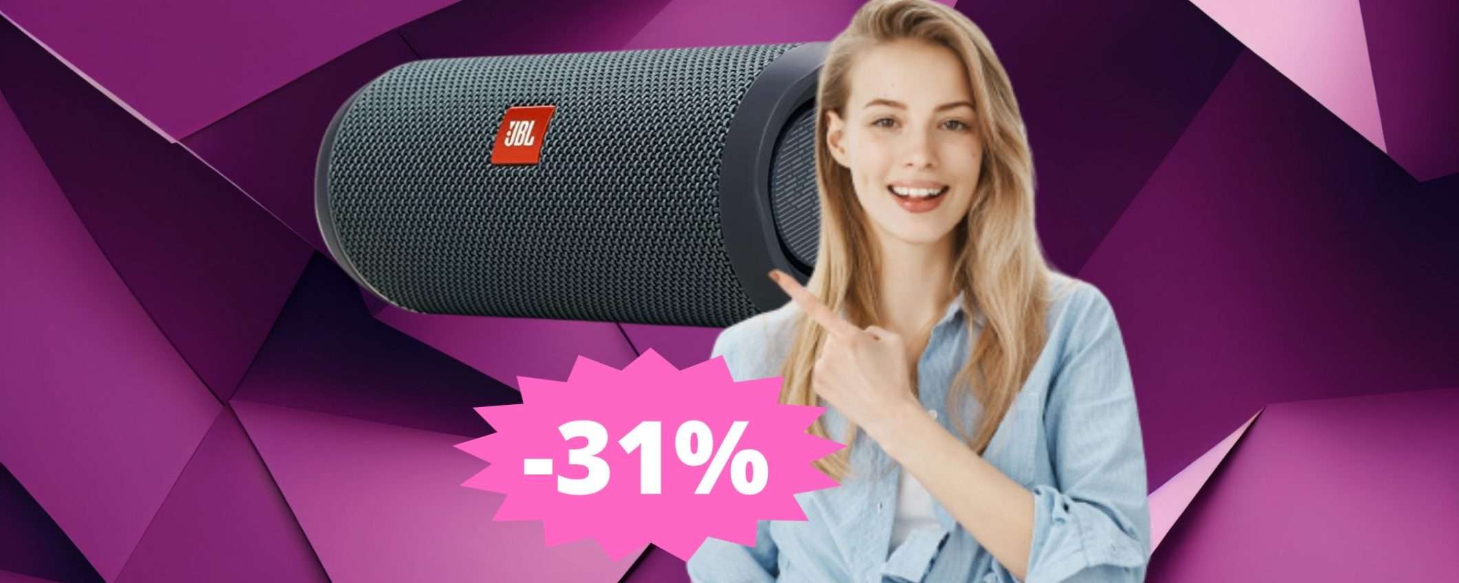 JBL Flip Essential 2: speaker Bluetooth di alta qualità in mega sconto