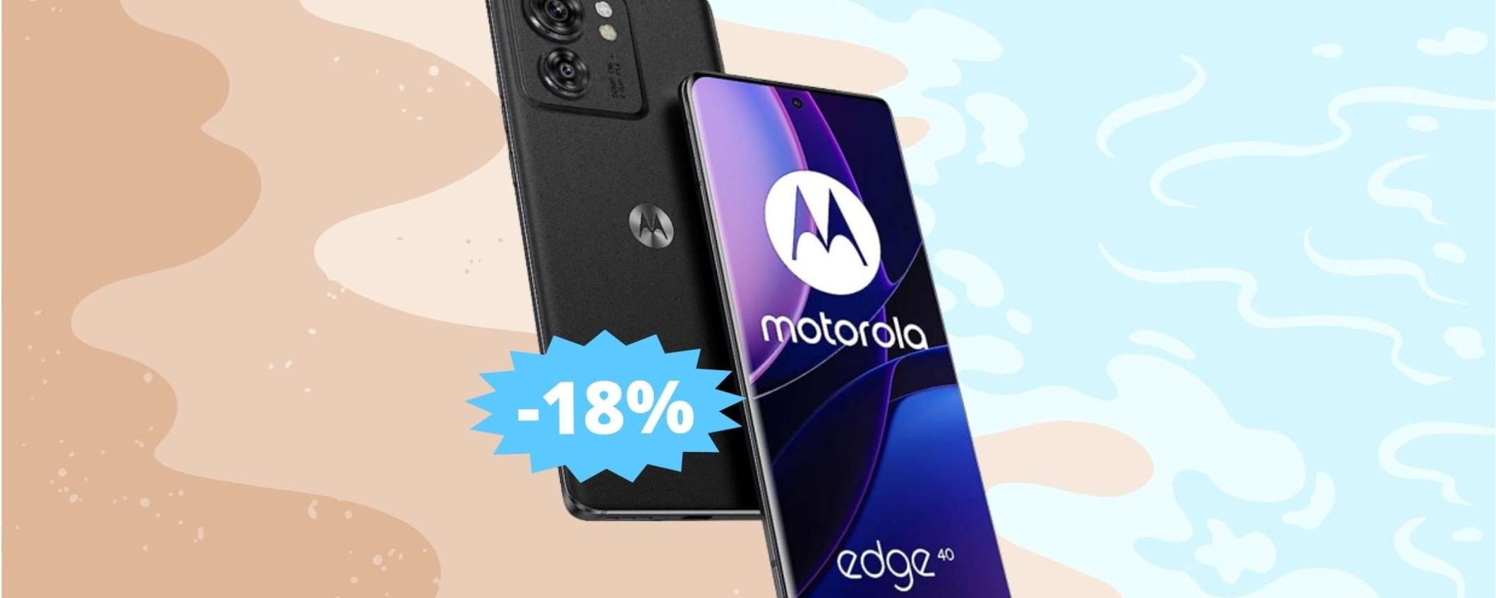 Motorola Moto Edge 40: super sconto per il flagship di ultima generazione