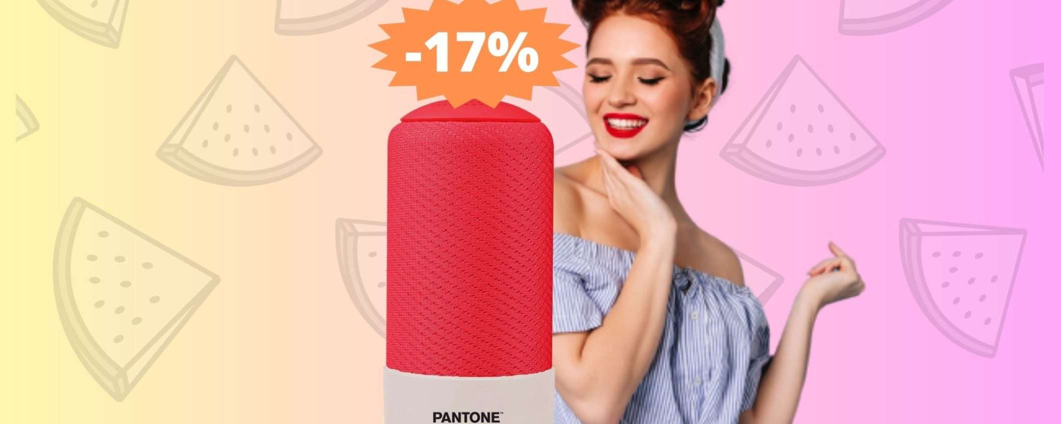 Celly Speaker Pantone: bello, moderno e in sconto su Amazon