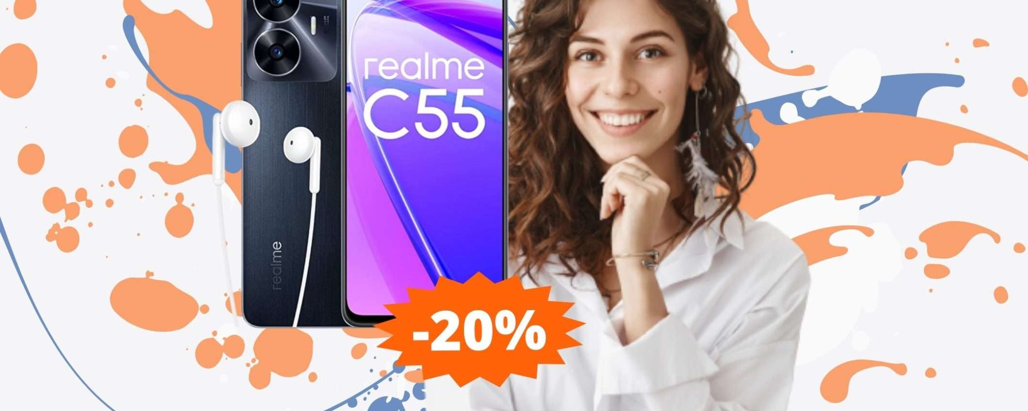 Realme C55: l'ultima perla tecnologica in super sconto