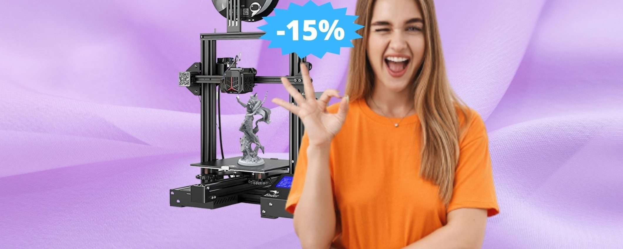 Creality Ender 3 Neo: la stampante che stavi cercando in sconto su Amazon