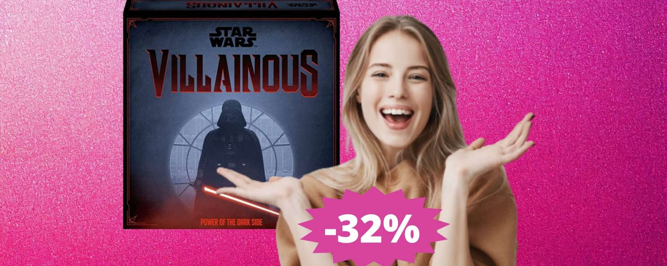 Star Wars Villainous: scopri il lato Oscuro della Forza (-32%)