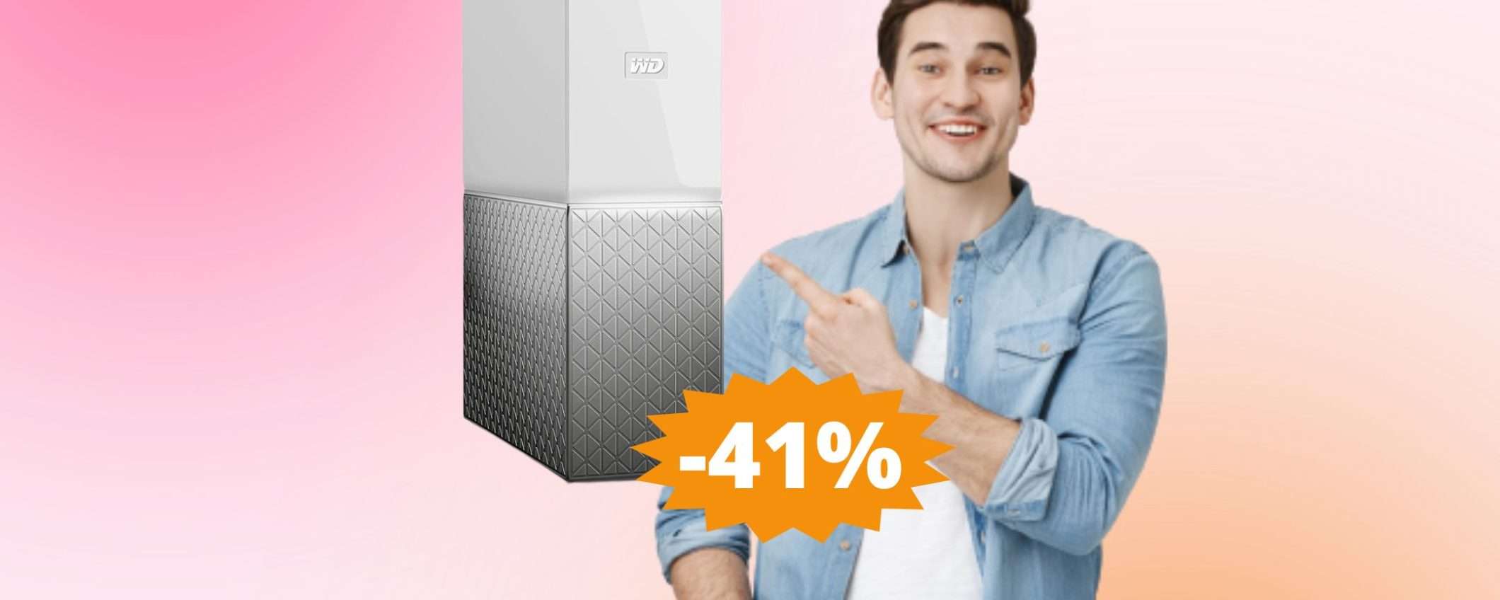 WD My Cloud Home da 8TB: impossibile trovare di meglio a questo prezzo