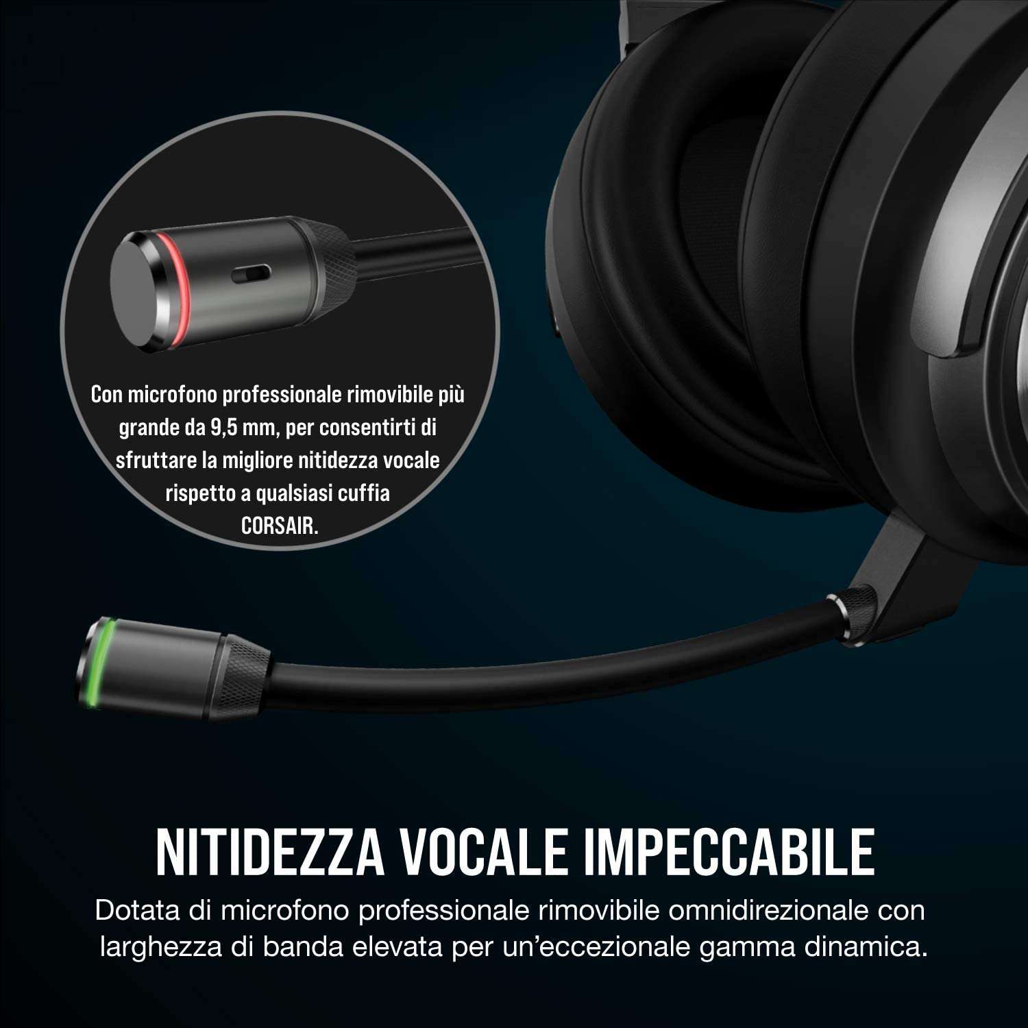 corsair-virtuoso-cuffie-gaming-quasi-minimo-storico-amazon-microfono