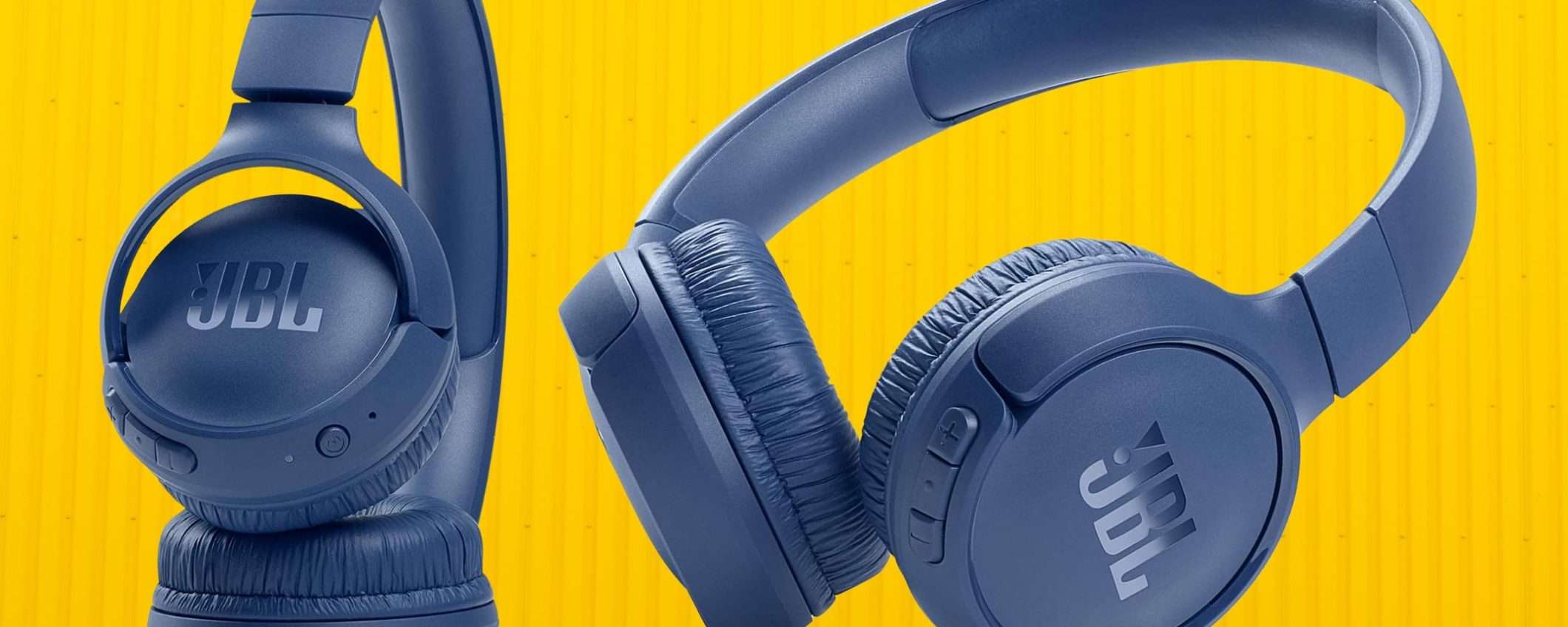 JBL, le ICONICHE cuffie over ear Bluetooth ora a 29€ su Amazon: sconto 42%