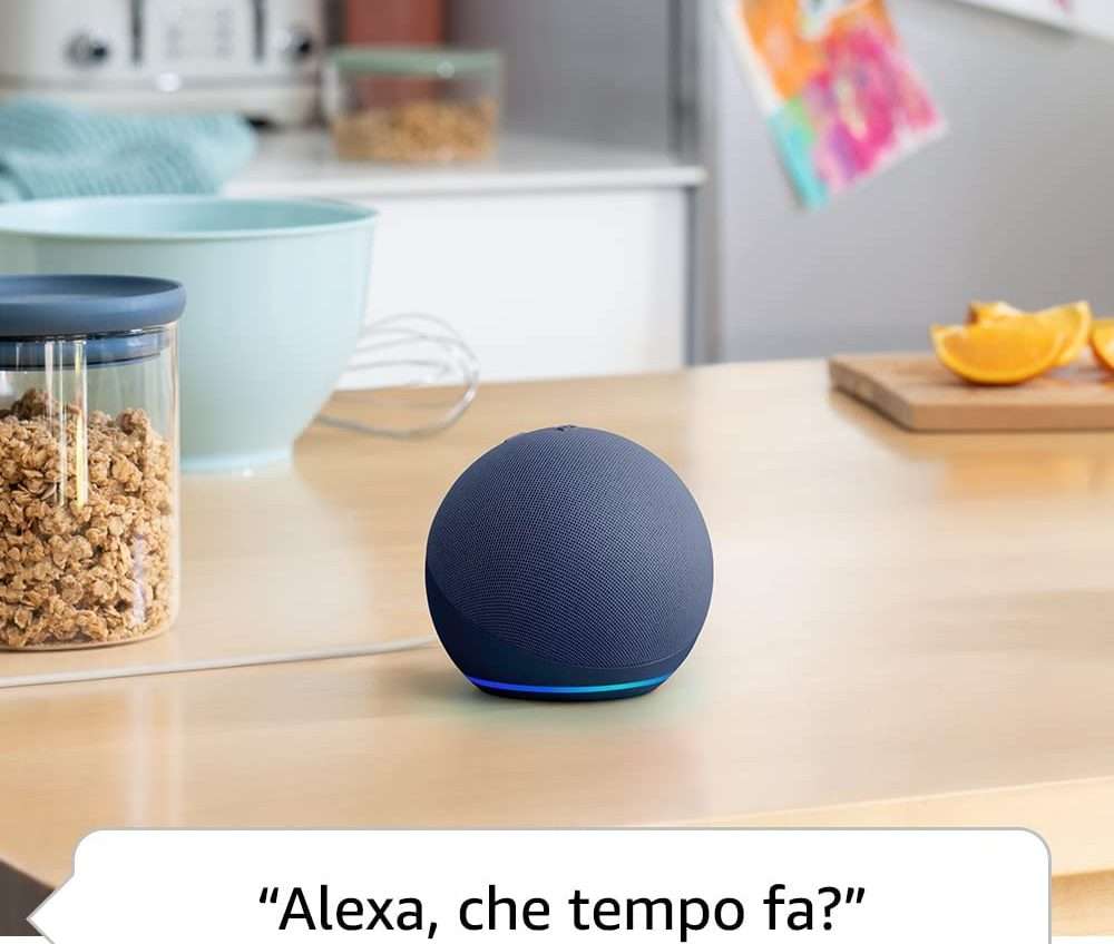 Echo Dot 5th gen in super offerta: il prezzo crolla del 42%