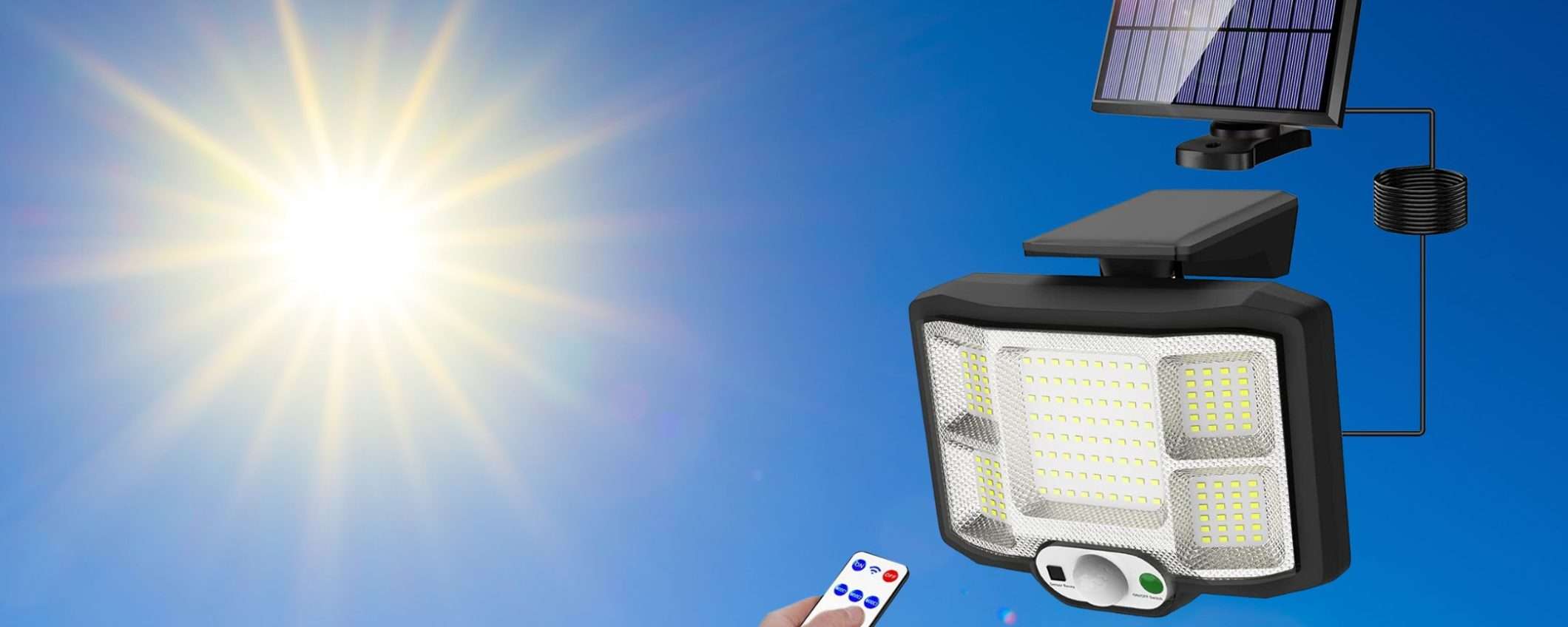 Questo NON è il solito faro solare: 5 lampade, un sacco di luce GRATIS (17€)