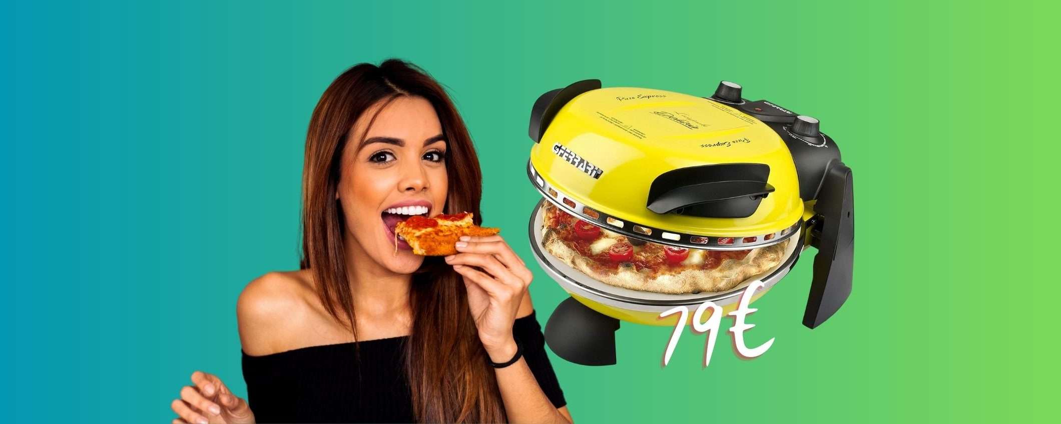 G3 Ferrari: pizza buonissima in 5 minuti con questo fornetto a 79€