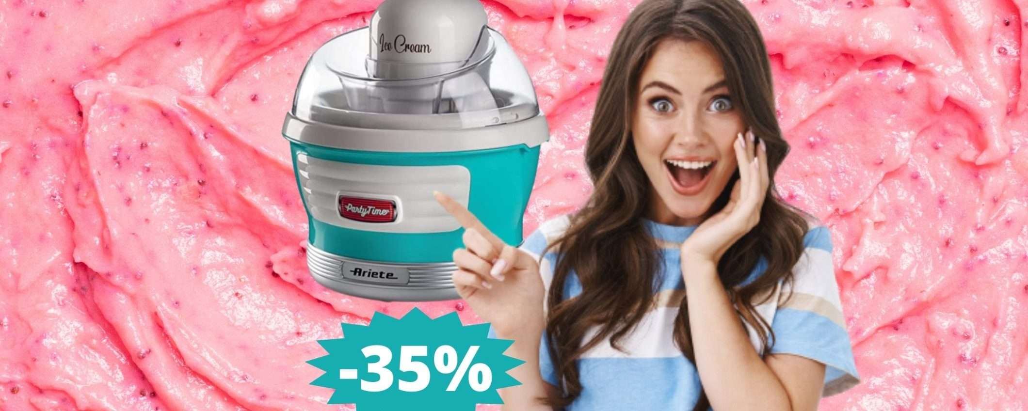 Ariete Gelateria Party Time: gustosi gelati a casa, ad un prezzo speciale