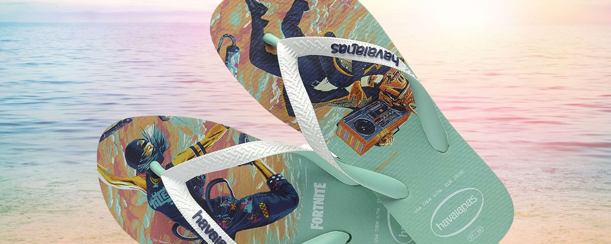 Infradito Havaianas Fortnite a 12€: sconto ASSURDO del 54% su Amazon