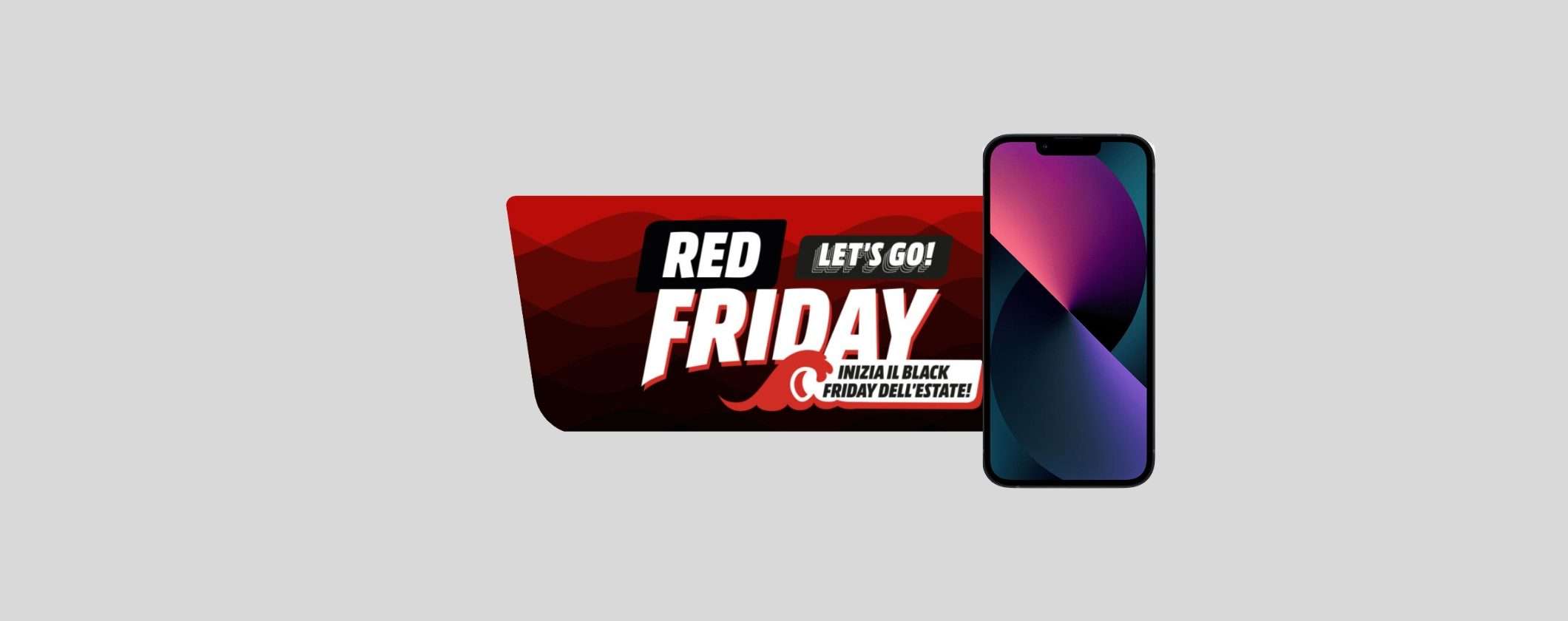 iPhone 13 a PREZZO da SOGNO, è il Red Friday di MediaWorld