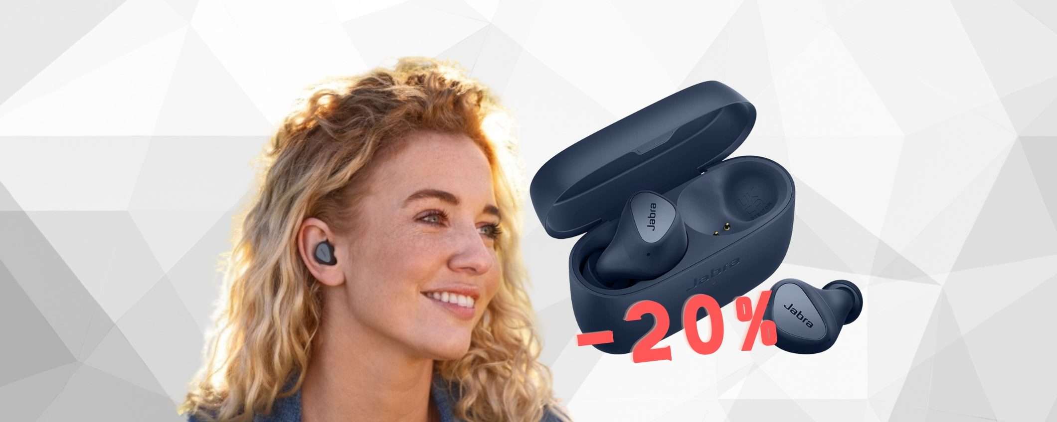 Jabra Elite 4: auricolari wireless di OTTIMA qualità in OFFERTA al 20%