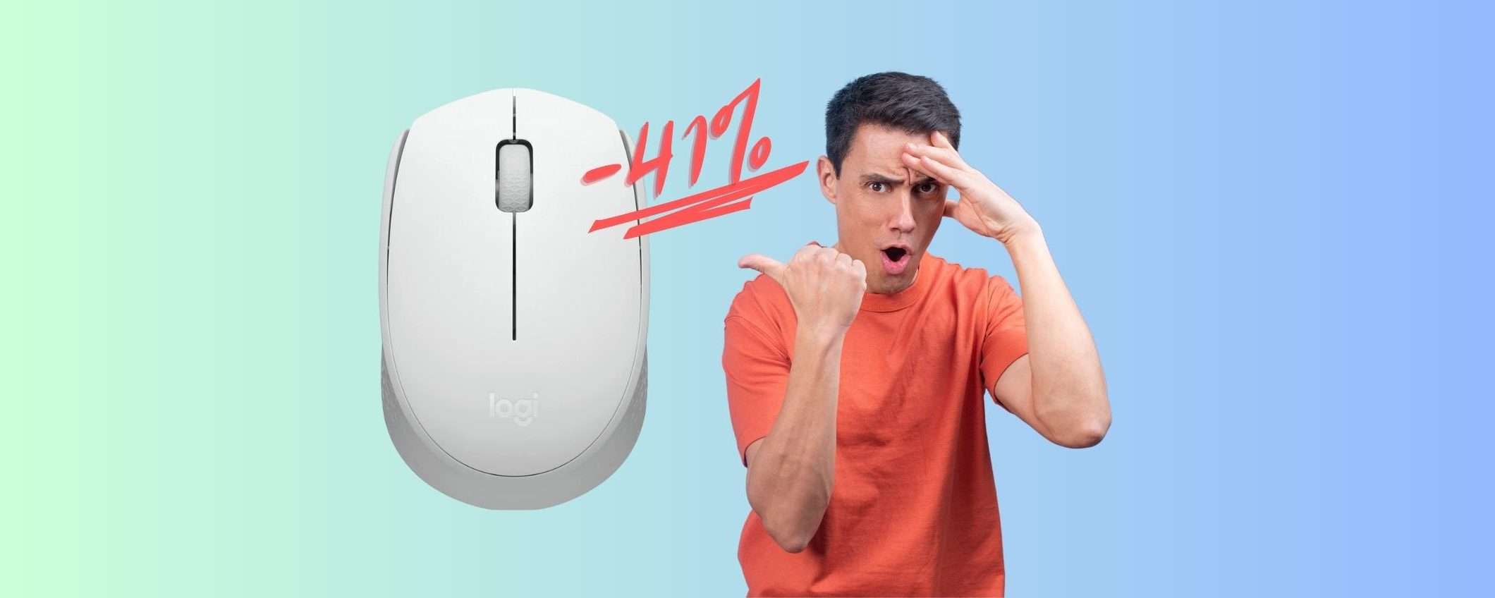 Logitech M171: il mouse wireless in SCONTO del 41% è tuo a 9,99€