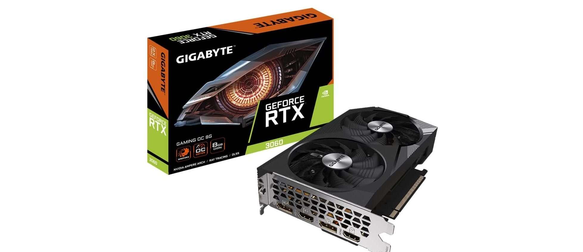 NVIDIA RTX 3060 in offerta a 296€ su Amazon: è il prezzo più basso di sempre